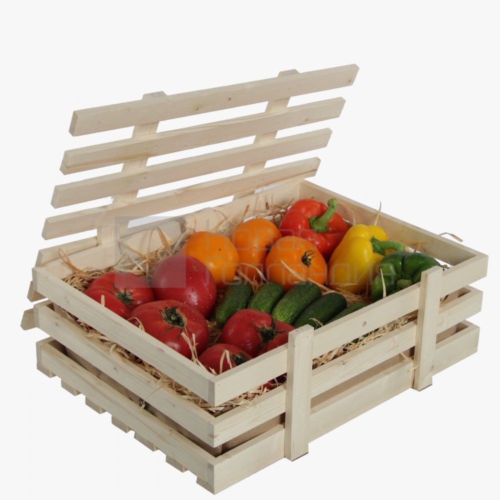 Ящик с овощами
